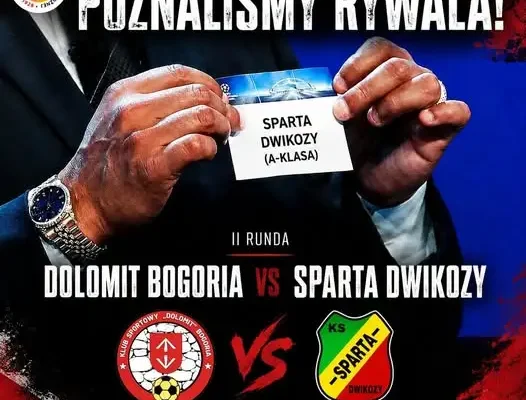 Dolomit Bogoria poznał rywala w pucharach – Sparta Dwikozy przyjedzie na nasz stadion