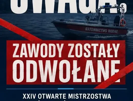 Zmiana terminu XXIV Mistrzostw Grup Szybkiego Reagowania na Wodzie w Chańczy