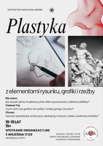 Rusza nowy sezon artystyczny w GOK Bogoria – zapisy na zajęcia plastyczne