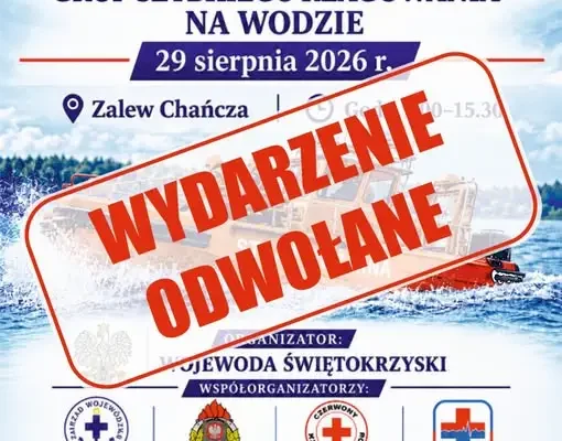 Mistrzostwa Grup Szybkiego Reagowania na wodzie odwołane