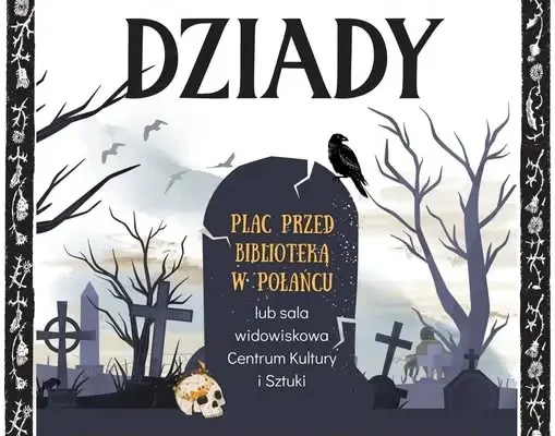 Narodowe Czytanie 2026 w Połańcu: Dziady Mickiewicza na placu przed biblioteką