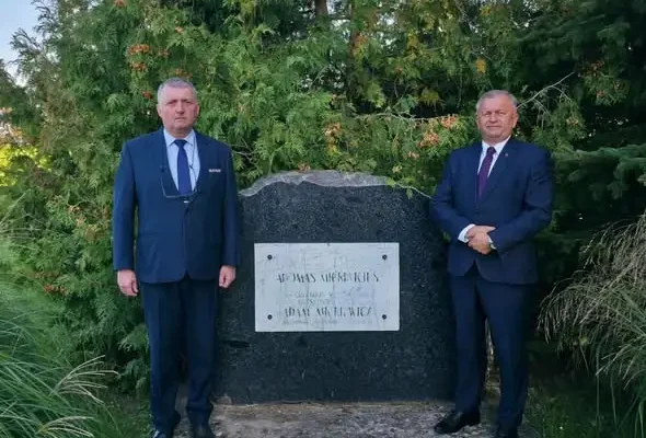 Połaniec z wizytą partnerską w Solecznikach — dożynki, Mickiewicz i Wilno