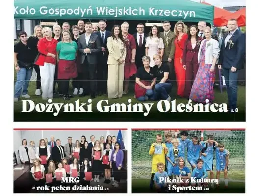 Nowy numer „Kuriera Gminy Oleśnica” już w wersji elektronicznej