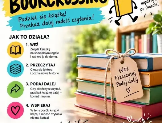 Bookcrossing w Staszowie – puść książkę w świat i podziel się czytelniczą pasją