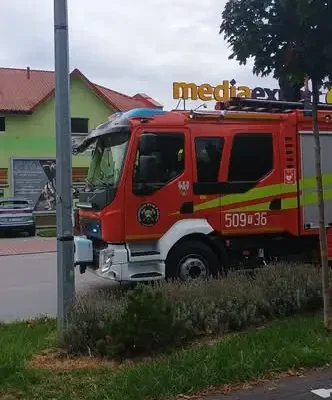 Alarm czujki dymu w Połańcu – interwencja strażaków na ul. Czarnieckiego