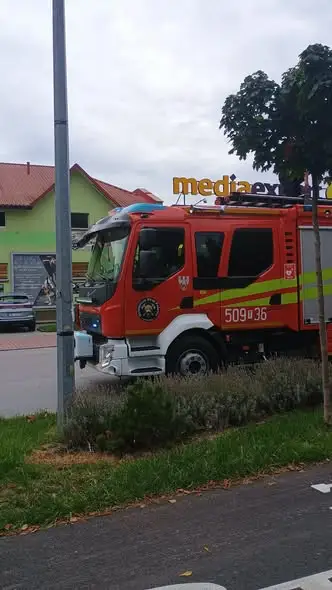 Alarm czujki dymu w Połańcu – interwencja strażaków na ul. Czarnieckiego
