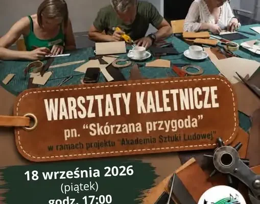 Warsztaty kaletnicze w Rytwianach – skórzana przygoda już 18 września