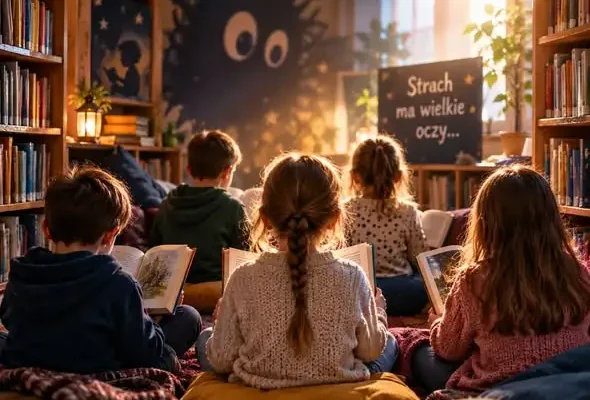 Staszów: drugoklasiści oswoili strach w bibliotece
