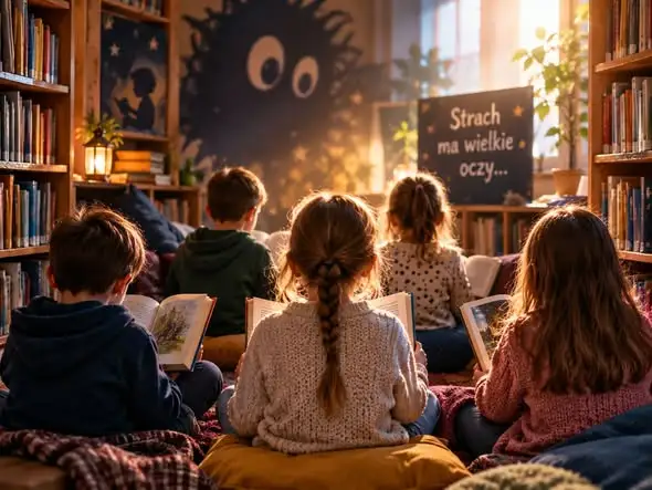 Staszów: drugoklasiści oswoili strach w bibliotece