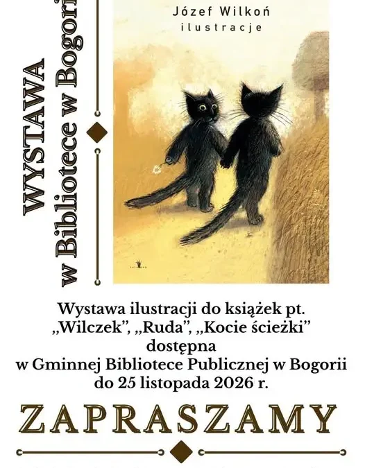 Józef Wilkoń – mistrz ilustracji zawitał do Bogorii. Wystawa potrwa do 25 listopada