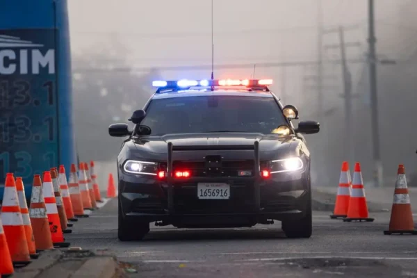 Bezzałogowiec nad krajową 79. Policja podsumowała akcję „Bezpieczna Droga K 79”