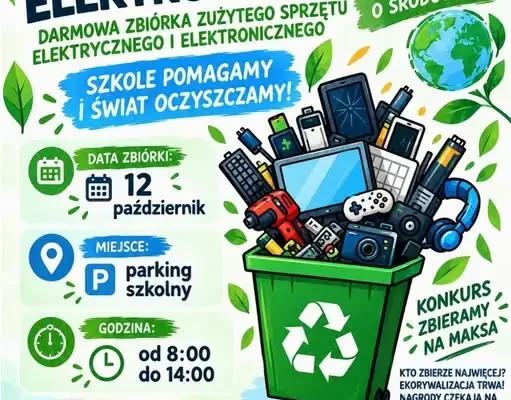 Zbiórka elektrośmieci w ZSP w Polańcu – 12 października