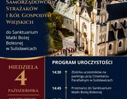 XVI Pielgrzymka Samorządowców, Strażaków i KGW w Sulisławicach