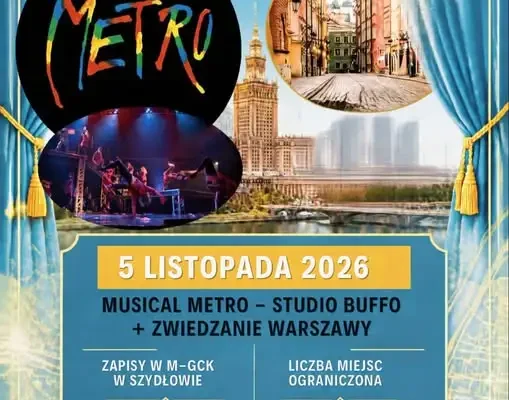 Wycieczka do Warszawy na musical „Metro” – zapisy trwają