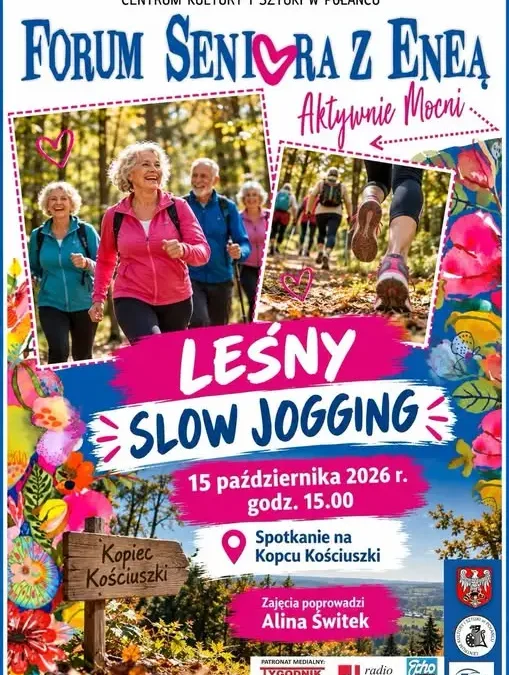 Leśny Slow Jogging dla seniorów w Połańcu – 15 października