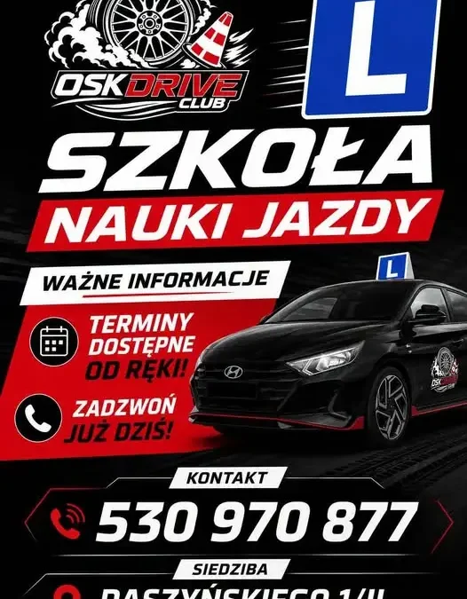 Nowa szkoła nauki jazdy w Oleśnicy zaprasza na kursy prawa jazdy