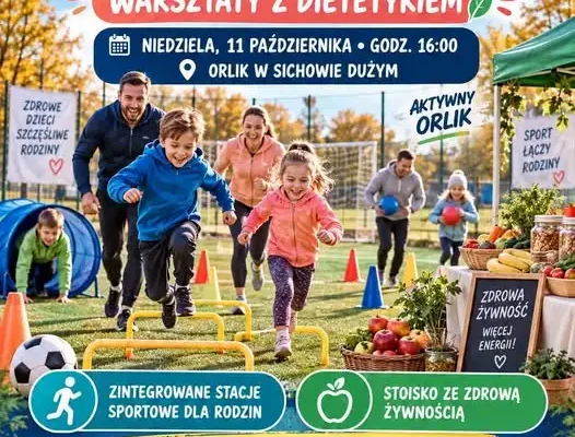 Rodzinna Olimpiada na Orliku w Sichowie Dużym – sport, zdrowie i wspólna zabawa