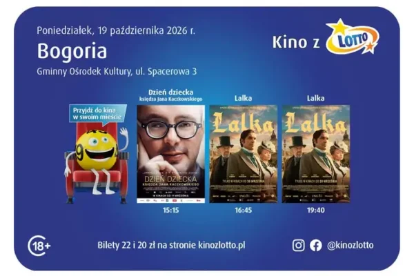 Bogoria: dodatkowy seans filmu „Lalka” w GOK już 19 października