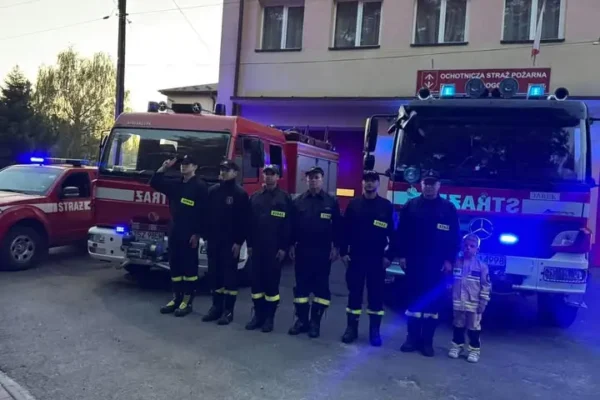 Strażacy z OSP Bogoria oddali hołd poległym kolegom z Niska