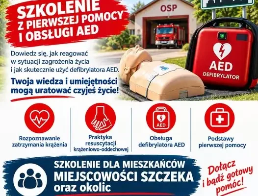 Bezpłatne szkolenia z pierwszej pomocy w Szczece – zapisy trwają