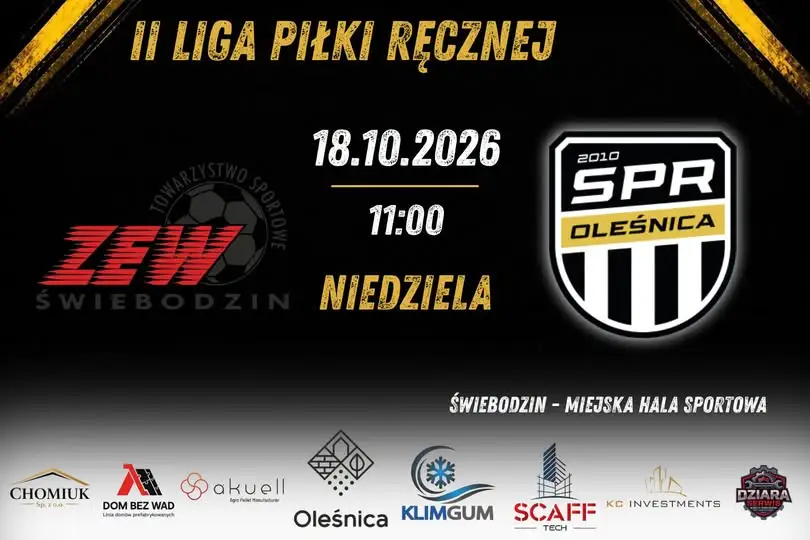 Oleśnica jedzie do Świebodzina po kolejne punkty w II lidze