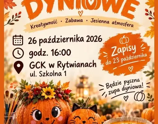 Rodzinne Warsztaty Dyniowe w Rytwianach – jesienna zabawa dla całych rodzin
