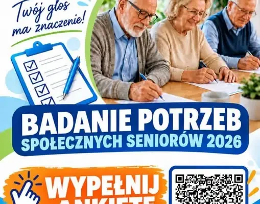 Seniorzy mogą zabrać głos. Trwa ogólnopolskie badanie potrzeb osób starszych
