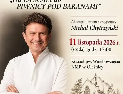 Oleśnica: XVI Międzypokoleniowy Koncert Niepodległościowy z Jackiem Wójcickim