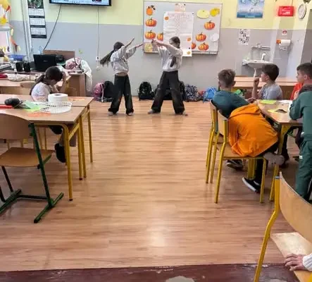 Dzień Królowej Jesieni w świetlicy klas 3a i 3b