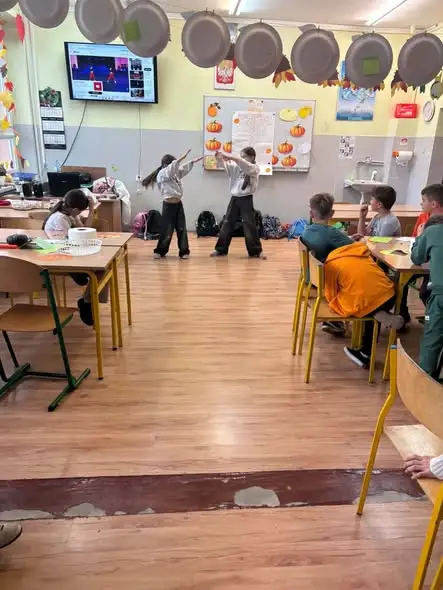 Dzień Królowej Jesieni w świetlicy klas 3a i 3b